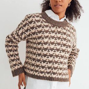 Madewell Aldridge Crop Pullover Sweater | NWT